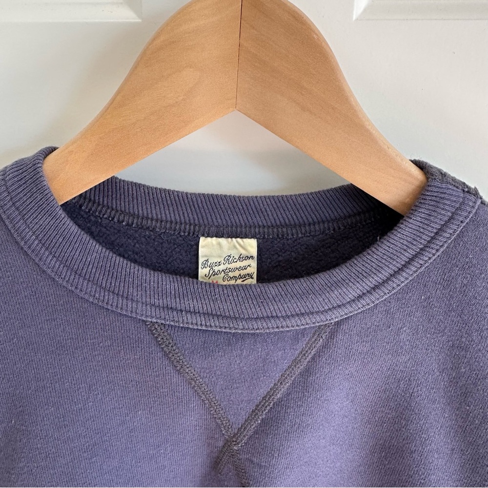 Buzz Rickson Loopwheel Sweatshirt NWT - image 1